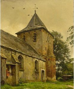 'kerkje Te Kootwijk' by Willem Bastiaan Tholen
