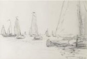 Botters In Open Water by Willem Bastiaan Tholen