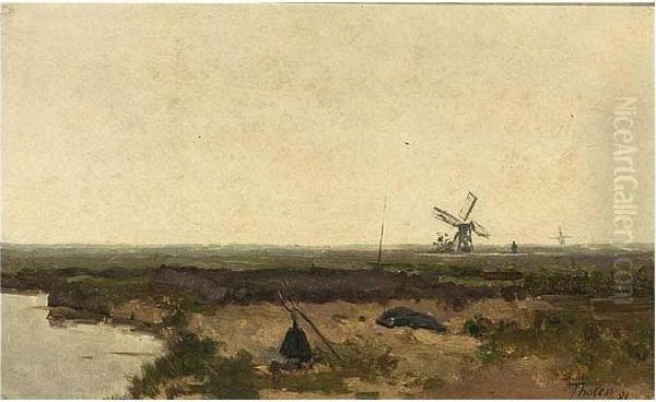 A Polder Landscape With A - view 1