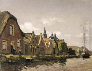 Houses Along A Canal