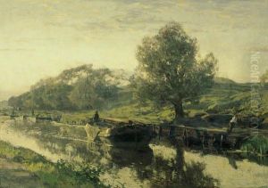 Het Kanaal Bij De Witte Brug by Willem Bastiaan Tholen