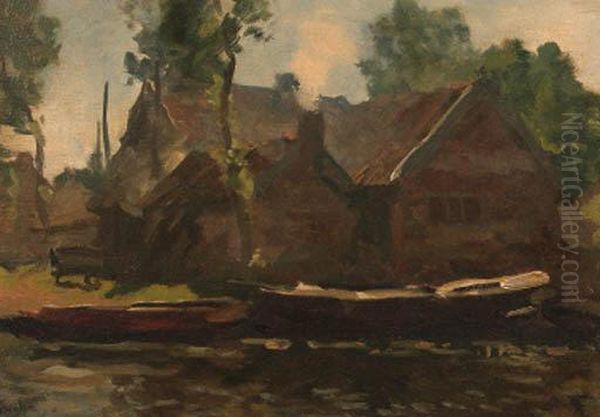 A Farm Along A Canal In Giethoorn - view 1