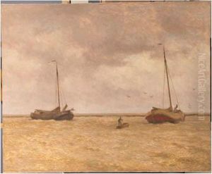 Achter De Dam (enkhuizen) by Willem Bastiaan Tholen