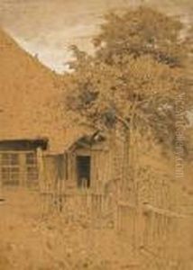 Schwarzwaldhaus by Hans Thoma