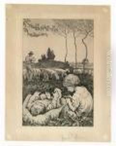 Wetterwolken (oberursel) by Hans Thoma