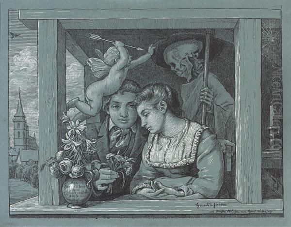 Schnitter Tod (amor Und Tod, Brautpaar) - view 1