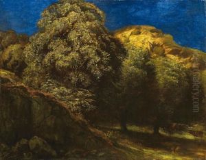 Spatsommertag Im Schwarzwald by Hans Thoma