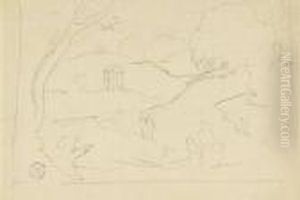 Landschaft by Hans Thoma