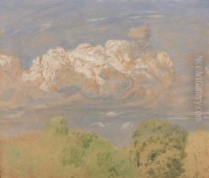 Wolkenstudie by Hans Thoma