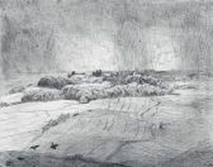 Seifriedsberg (landschaft Mit Gewitter)