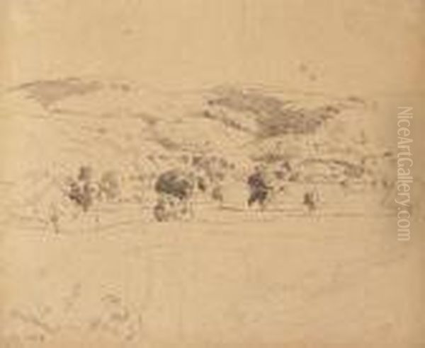 Hugelige Landschaft - view 1