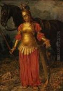 Brunnhilde. by Hans Thoma