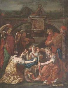 Achilles and the daughters of Lycomedes by North-Italian School