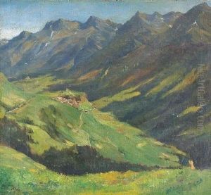 Landschaft Bei Menzenschwand. by Hans Thoma