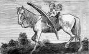 Der Alte Pegasus by Hans Thoma