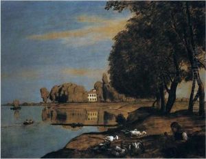 Die Gerbermuhle Bei Frankfurt (the Tanners' Mill Near Frankfurt) by Hans Thoma