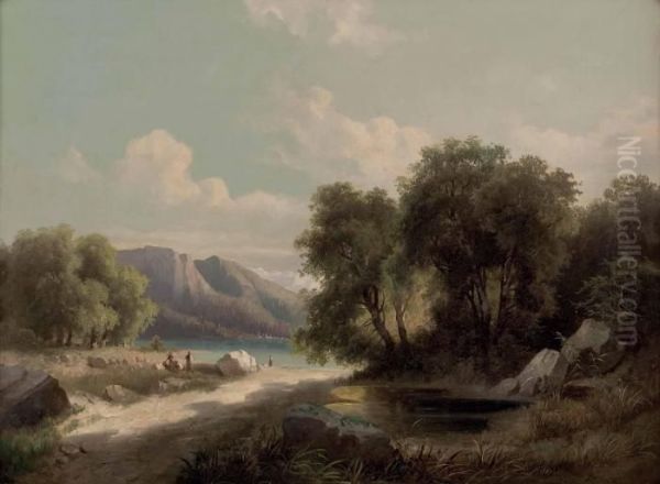 Salzkammergut-seelandschaft - view 1