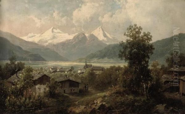 A Village In Fugen, Zillerthal, Austria - view 1