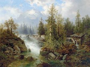 Motiv Aus Dem Oberen Engadin