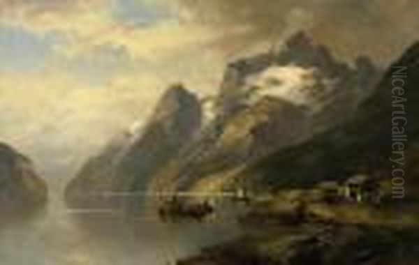 Norwegian Fjord Landscape - view 1