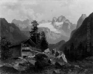 Signiert Und Datiert Unten Rechts: J. Thoma 1875. by Josef Thoma