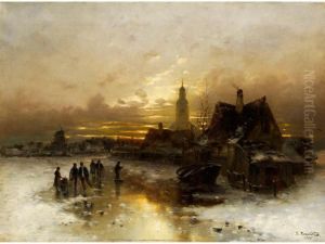 Abendliche Winterlandschaft