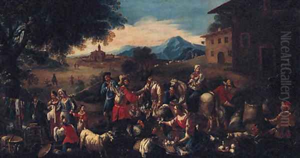 A country market - view 1
