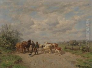 Begegnung Auf Der Landstrase