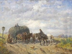 Begegnung Auf Der
 Landstrase.