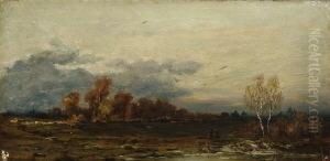 Weite Herbstlandschaft. by Desire Tomassin