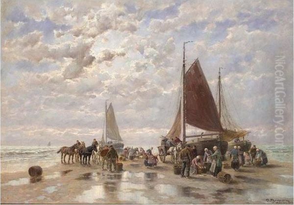 Bringing In The Catch - view 1