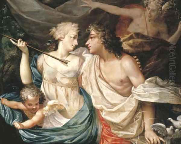 Venus and Adonis - view 1
