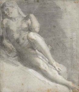 Study after Michelangelo's Aurora by North-Italian School