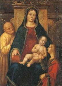The Mystic Marriage of Saint Catherine of Alexandria by North-Italian School