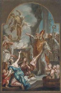 The Miracle of Saint Nicholas of Myra by North-Italian School