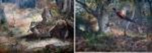 Woodcock &amp; Autumn by Archibald Thorburn