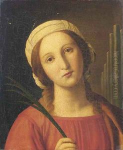 Saint Cecilia by Giovanni Battiata Salvi, Il Sassoferrato