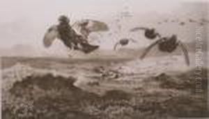 Grouse Drive by Archibald Thorburn