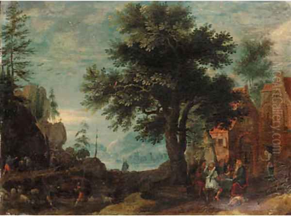 Abraham and the Angels - view 1