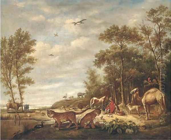 Orpheus charming the animals 2 - view 1