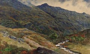 View Of Barrisdale Forest by Archibald Thorburn