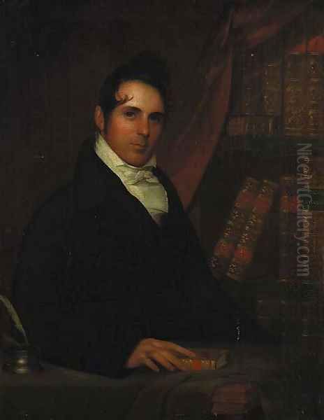 Portrait of a Gentleman in His Library - view 1