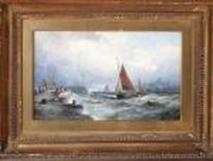 Off Lynmouth by William A. Thornley or Thornbery