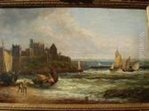 Fishing Boats Approaching The Shore, Before Acastle