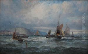 A Fresh Breeze, Devon by William A. Thornley or Thornbery