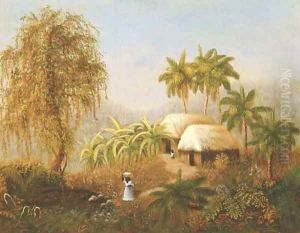 Tropical Scene by American School