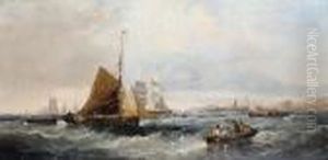 Fishing Boats On A Breezy Day