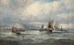 On The Coast; And Fishing Boats Off To The Grounds On The Coast; And Fishing Boats Off To The Grounds