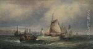 Fishing Boats by William A. Thornley or Thornbery
