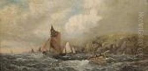 Fishing Vessels Off The Coast